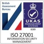 ISO27001 Certification Badge